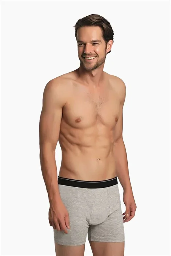Renkli 3'lü Boxer Asorti Short görsel 2
