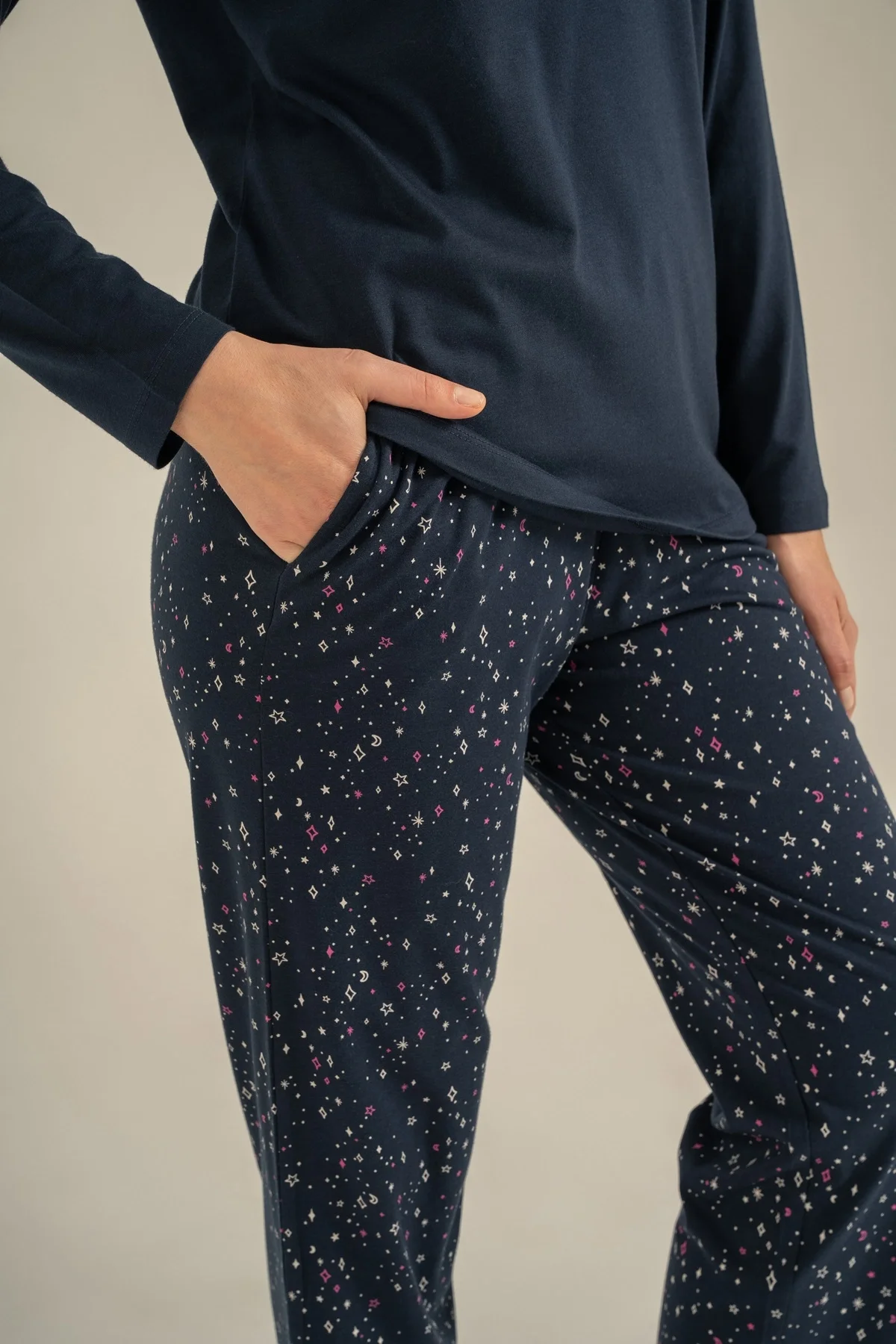 Arnetta Ar3775-X Kadın Uzun Kollu Pijama Takım görsel 6
