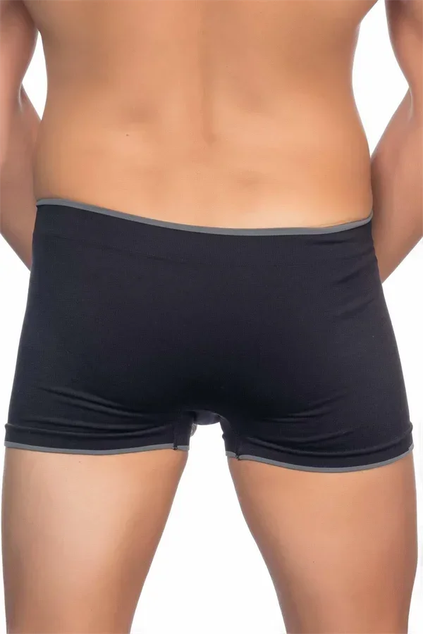 Siyah MI 2103 Soft Erkek Boxer görsel 2