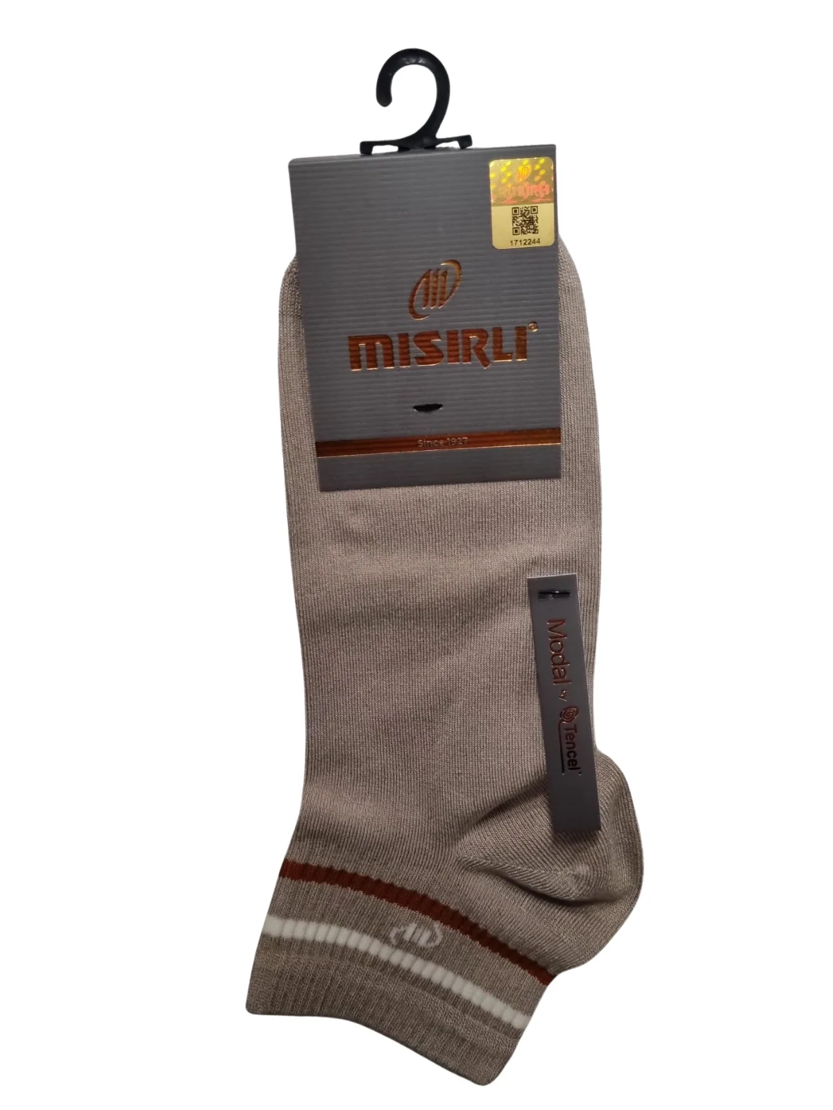 Mısırlı 61207 Erkek Modal Tencel Patik Çorap görsel 5