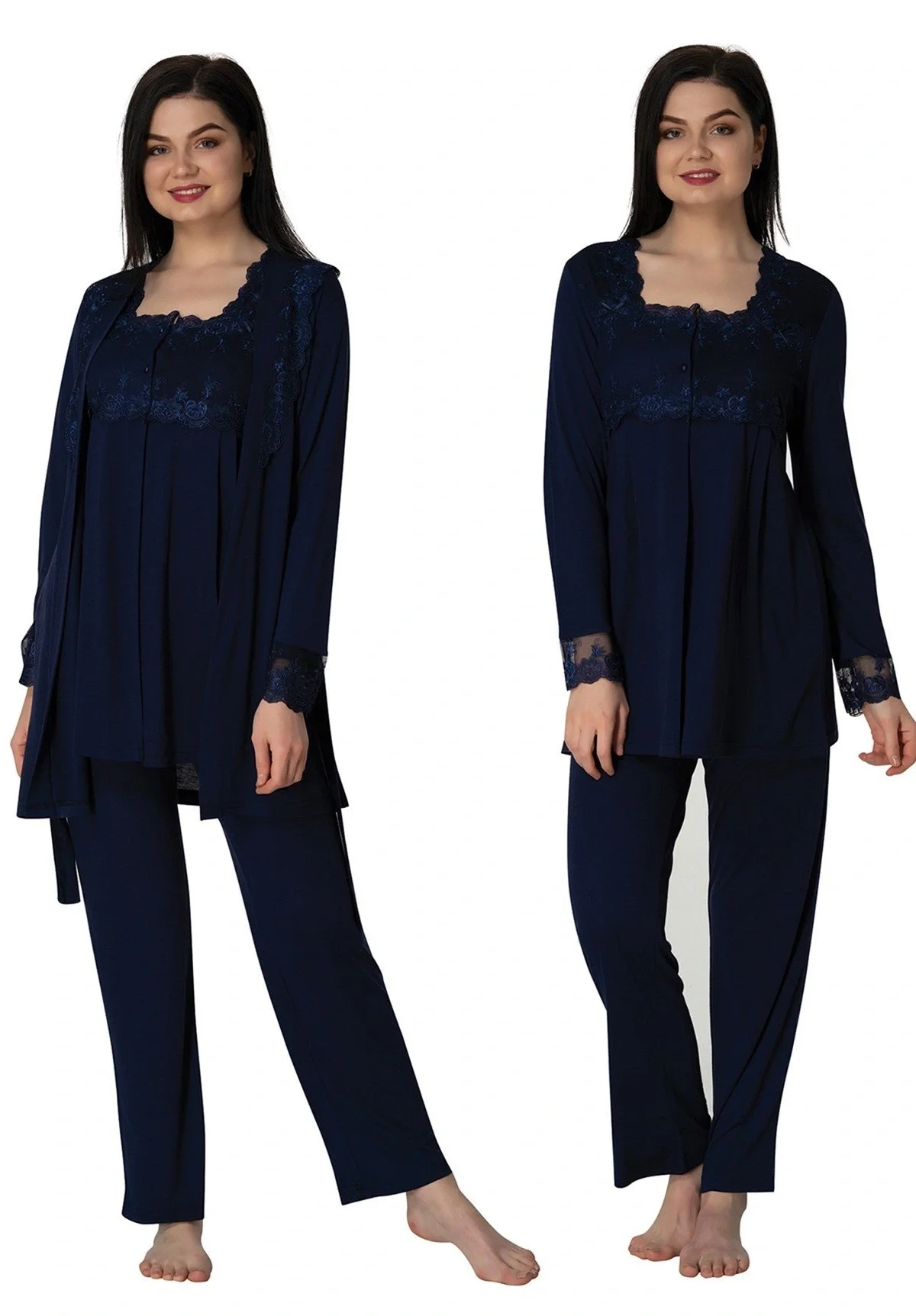 Effortt 2401 Sabahlıklı Lohusa Pijama Takımı