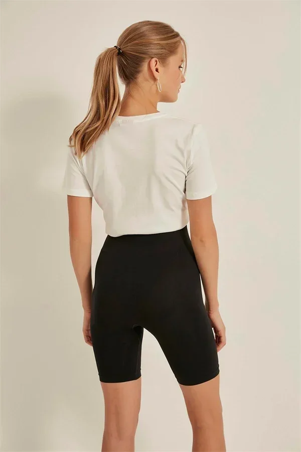 Siyah MI 3005 Soft Uzun Paçalı Boxer Korse görsel 6