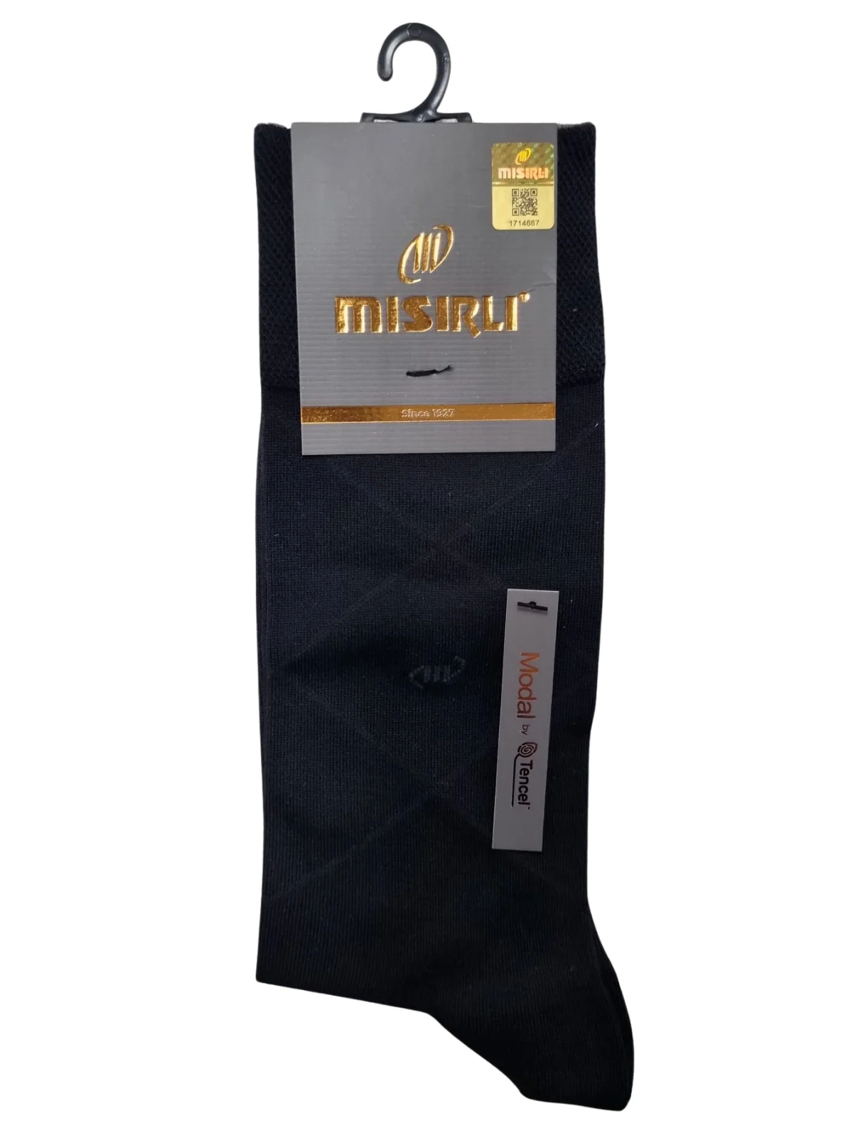 Mısırlı 61052 Erkek Modal Tencel Desenli Soket Çorap görsel 2
