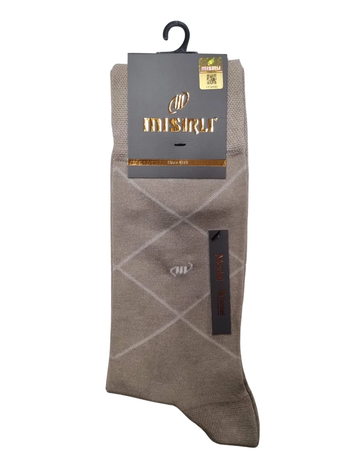 Mısırlı 61052 Erkek Modal Tencel Desenli Soket Çorap görsel 5