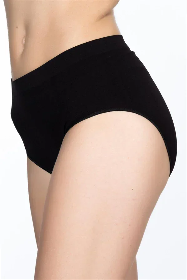 Siyah MI 3002 Soft Mama Slip görsel 2