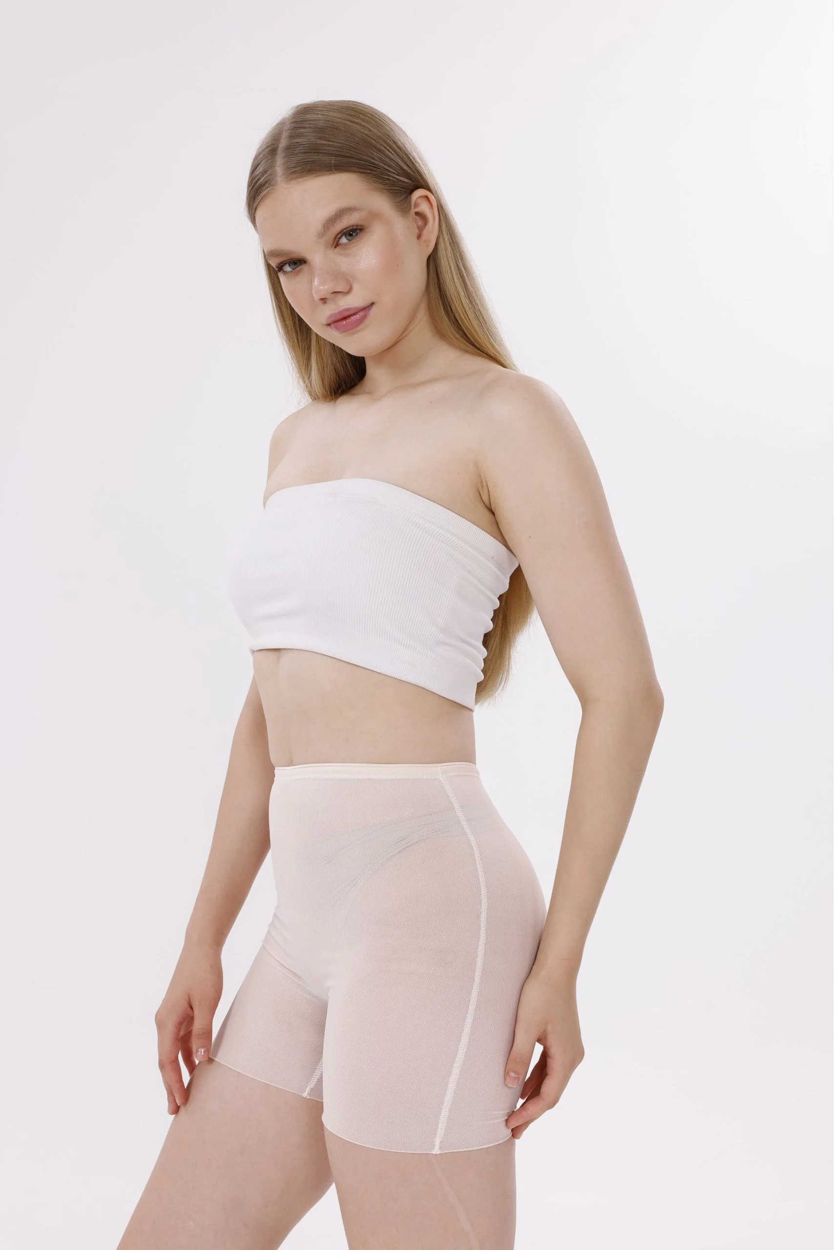 Freshness 0024 Lazer Kesim Tül Boxer Korse görsel 7