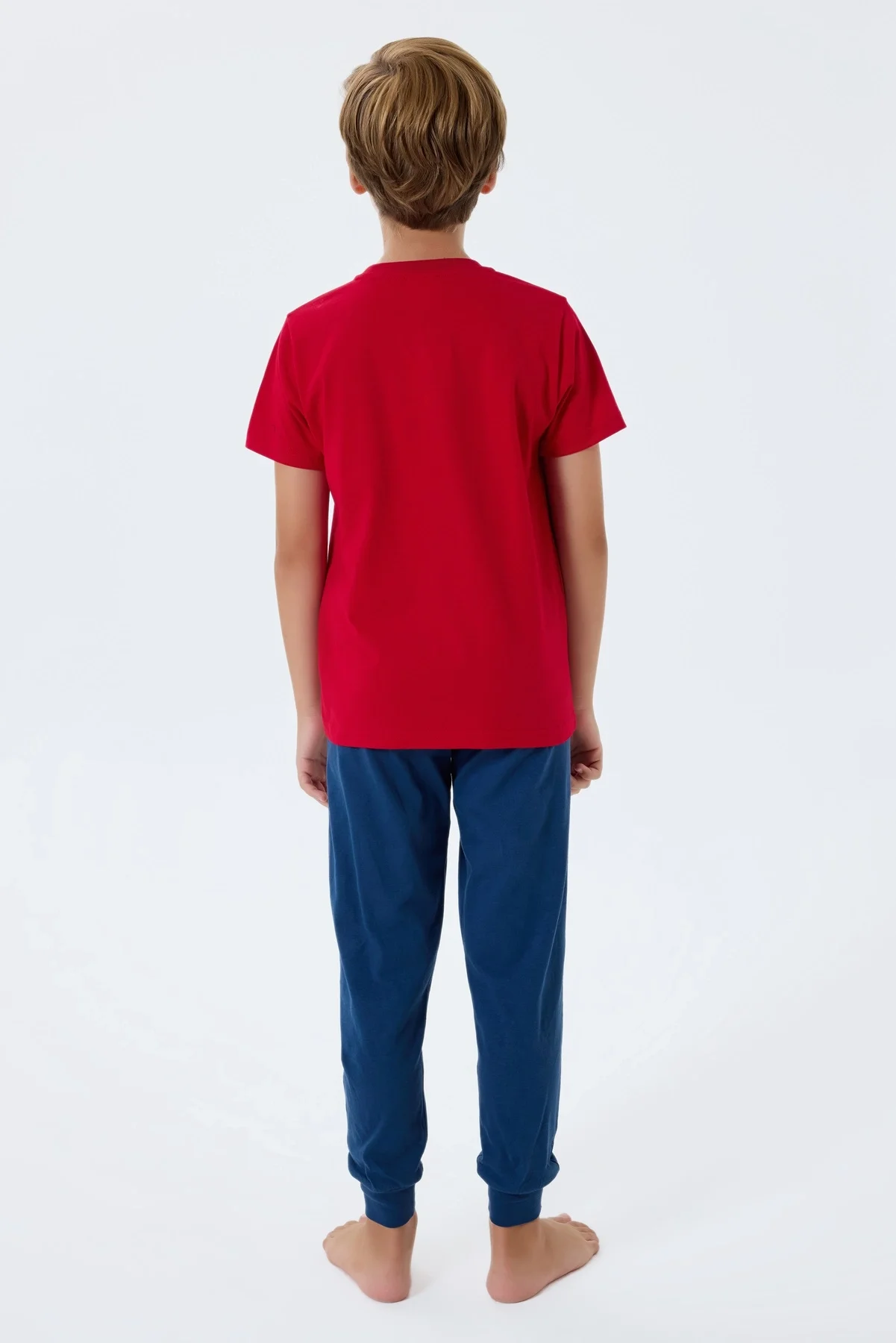 US Polo 2410-4 Erkek Çocuk Pijama Takım görsel 7