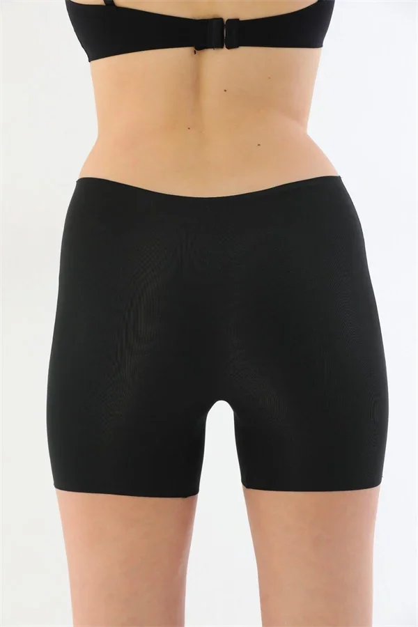 Siyah MI 2703 Lazer Kesim İz Yapmaz Hayalet Boxer görsel 9