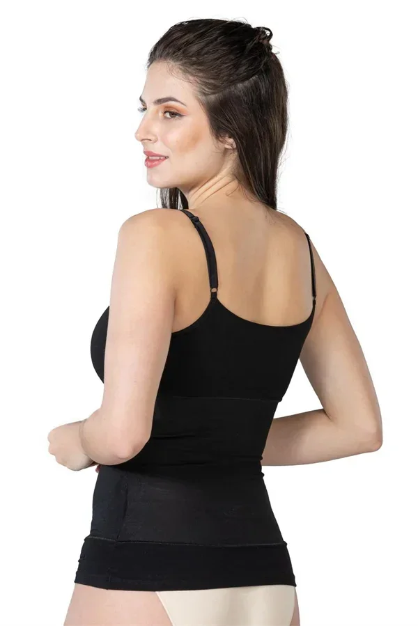 Siyah MI 1402 Modal Cotton Emzirme Atlet Korse görsel 2