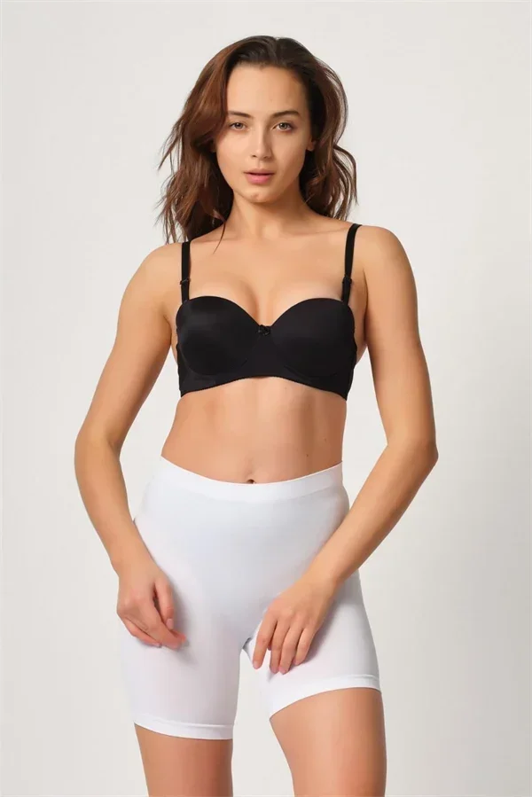 Beyaz MI 3003 Soft Paçalı Boxer