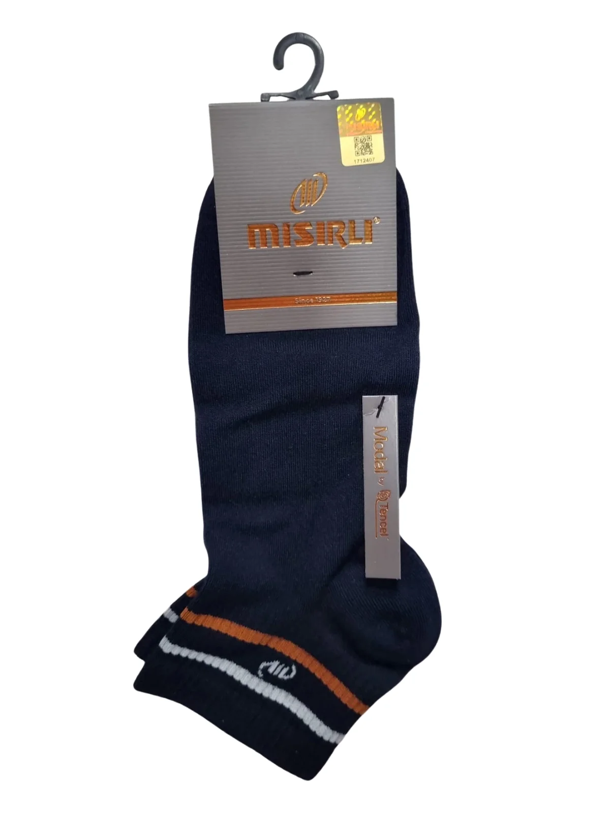 Mısırlı 61207 Erkek Modal Tencel Patik Çorap görsel 3