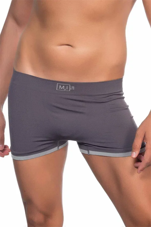 Antrasit MI 2104 Soft Erkek Boxer