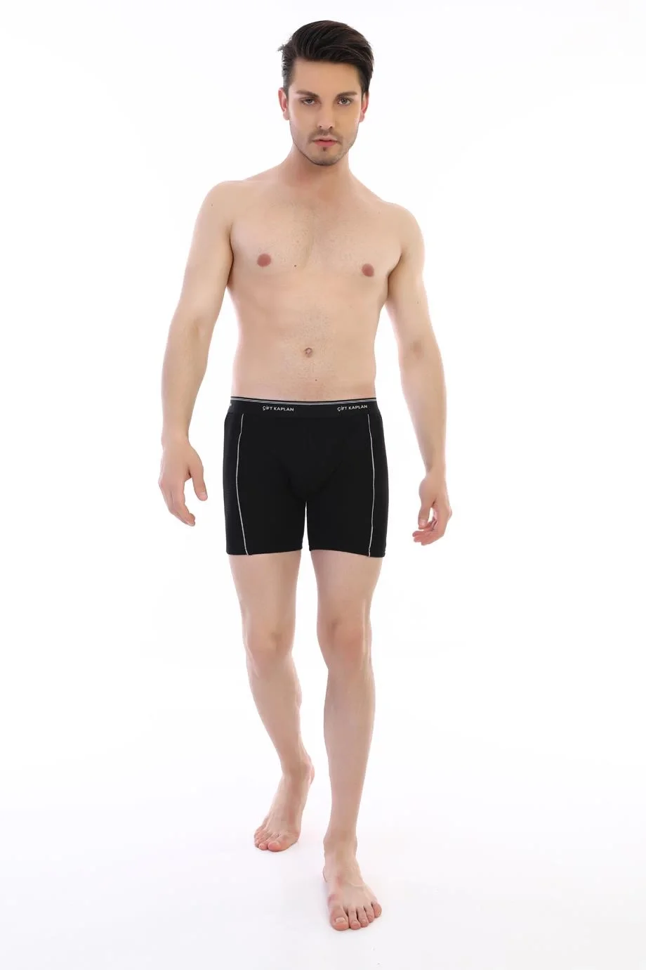 Çift Kaplan 880 Elastanlı Erkek Boxer görsel 2