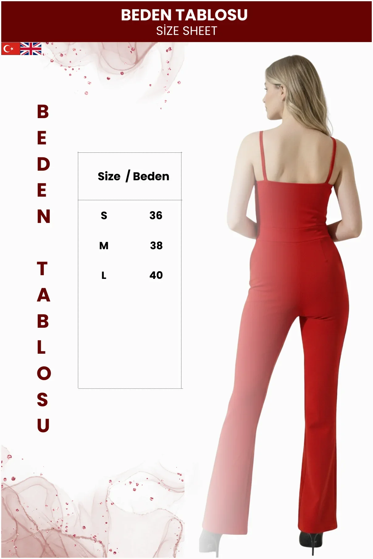 Kadın Kare Yaka Tulum görsel 5