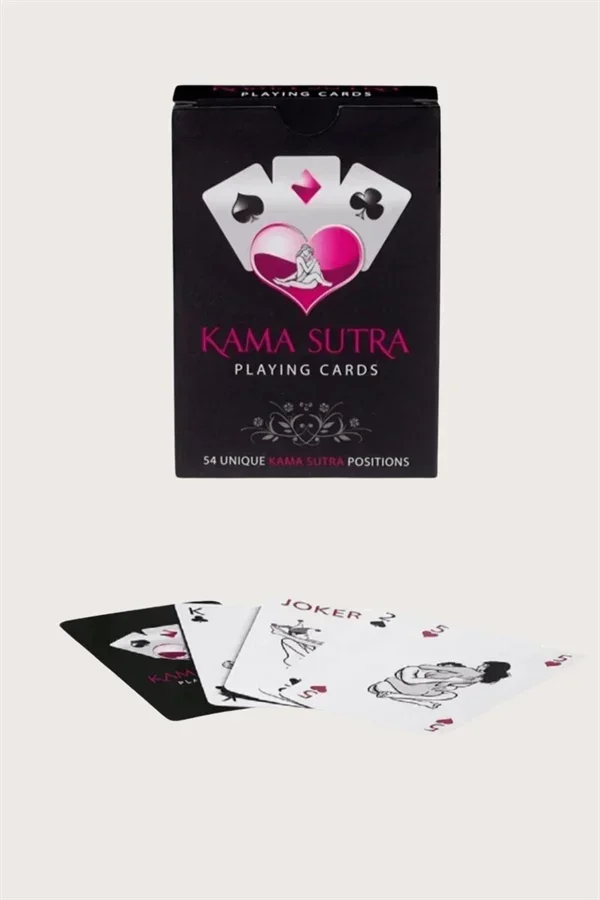 Görselli Oyun Kartı Kama Sutra Kırmızı Set görsel 3