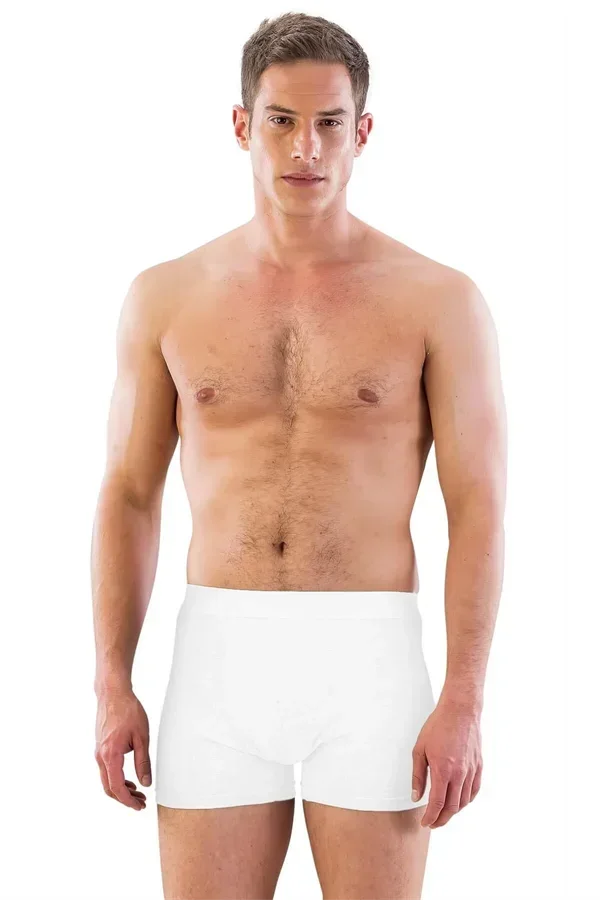 Beyaz MI 6800 Erkek Boxer