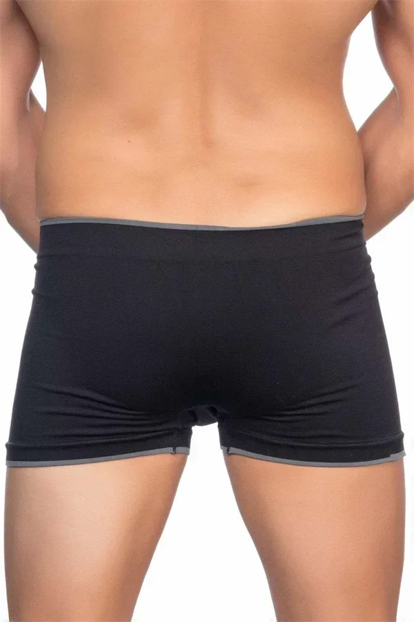 Siyah MI 2104 Soft Erkek Boxer görsel 3