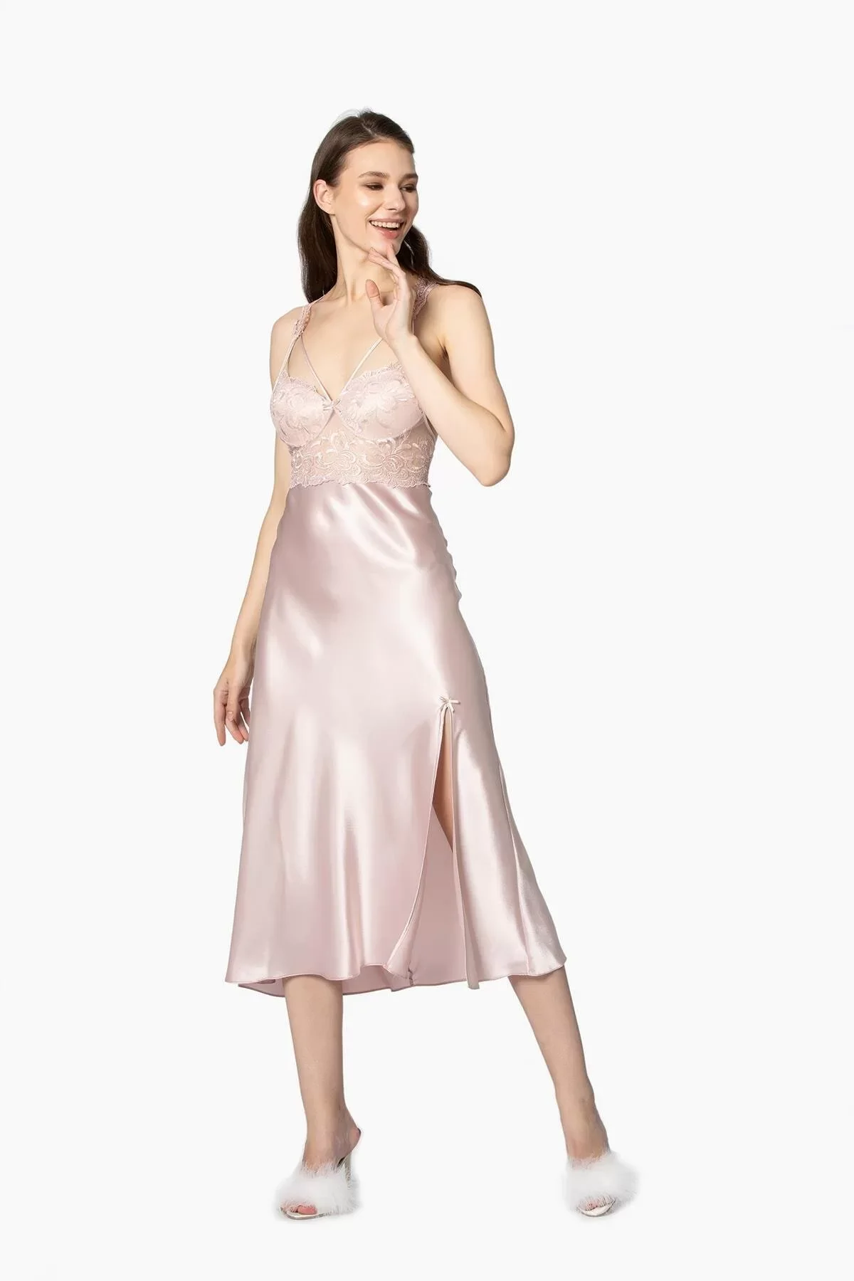 Pierre Cardin 6025 Kısa Gecelikli 6'lı Set görsel 4