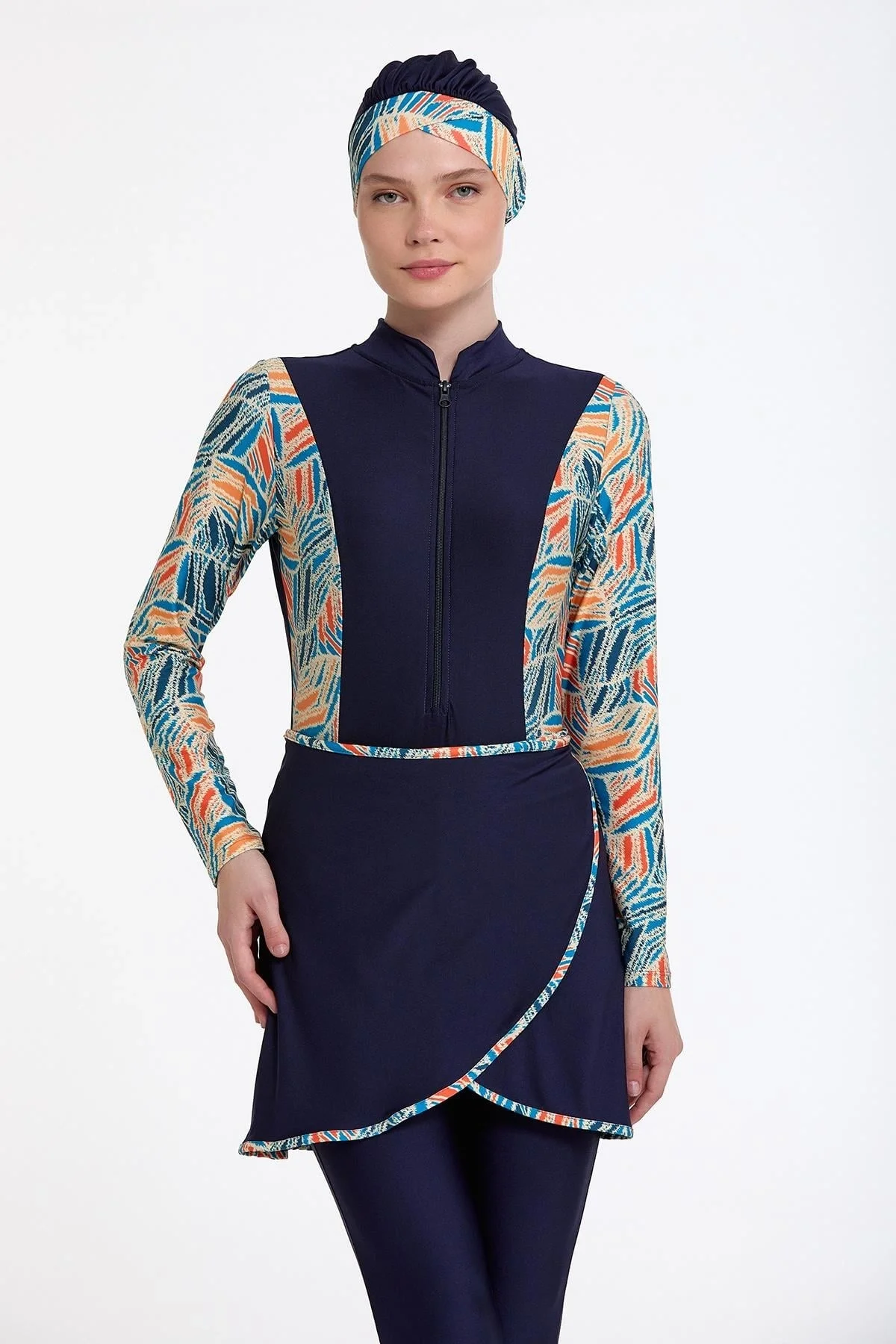 Argento 0764-328 Kadın Body Tesettür Takımı görsel 3