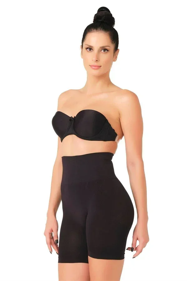 Siyah Düşük Bel Double Pantalon Korse