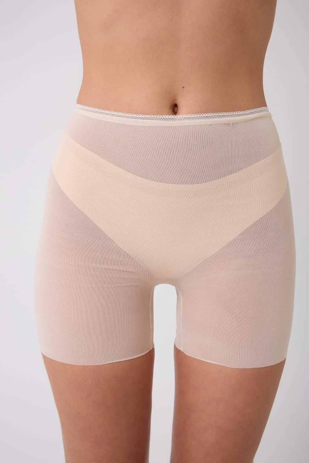 Freshness 0024 Lazer Kesim Tül Boxer Korse görsel 3