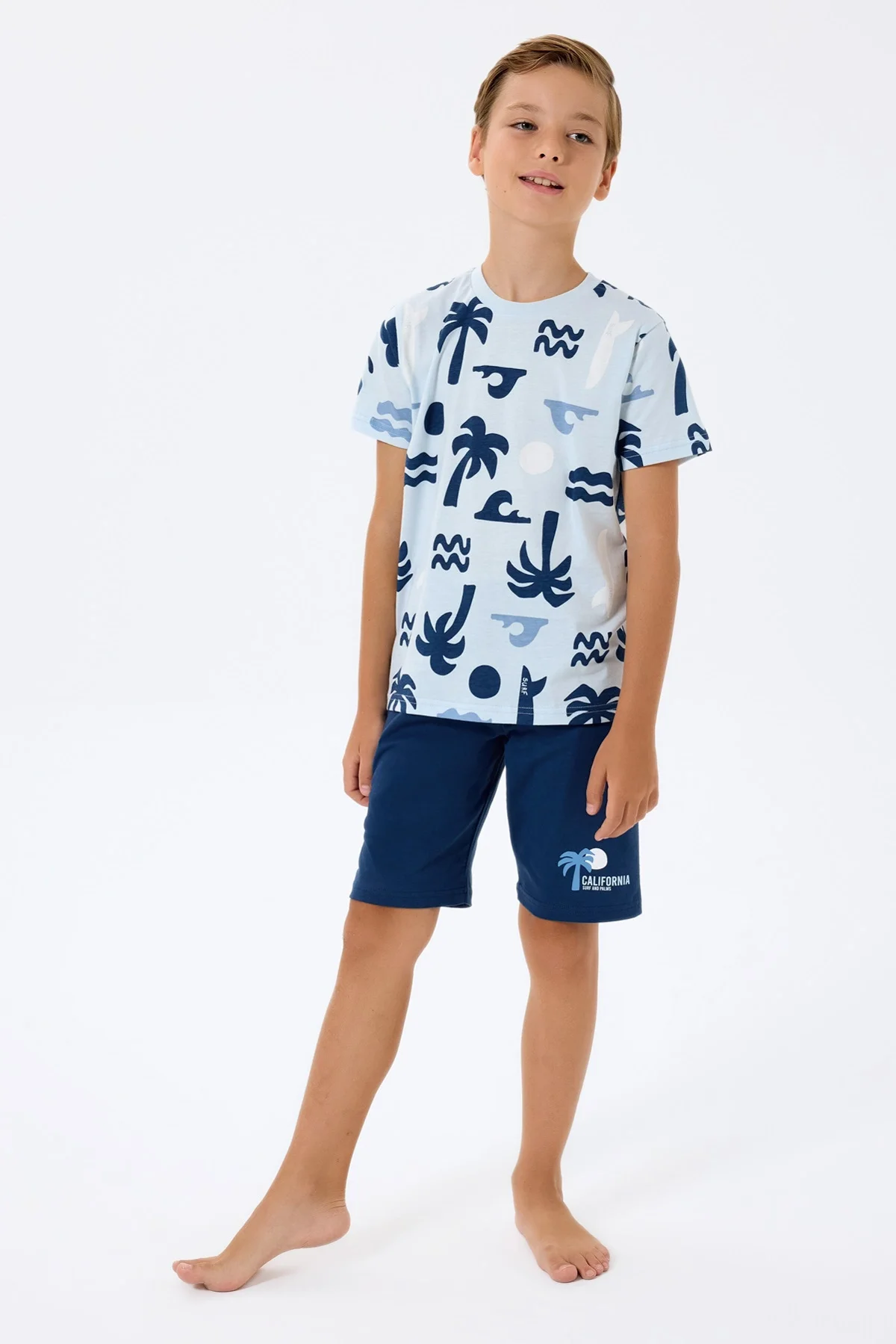 RolyPoly 3754-2 Erkek Çocuk Pijama Takımı görsel 3