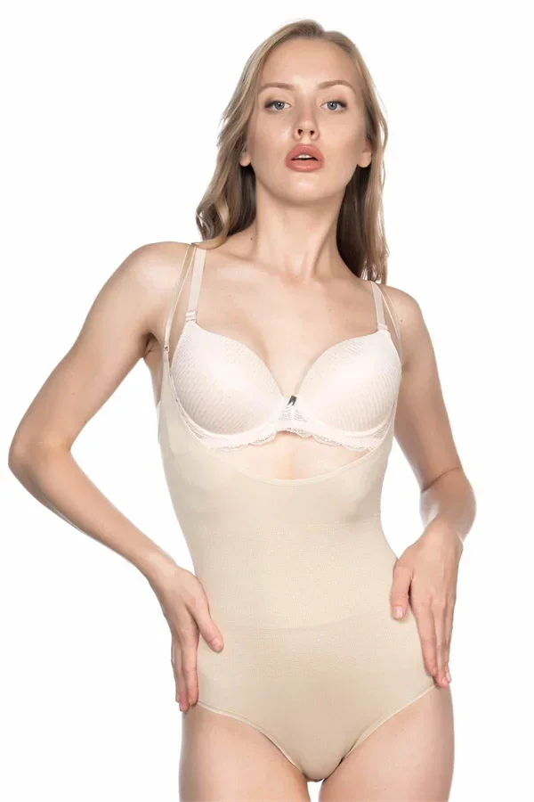 Ten Göğsü Açık Body Korse