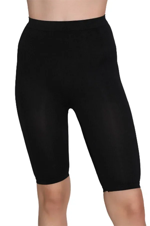 Siyah MI 3856 Soft Kapri Tayt görsel 3