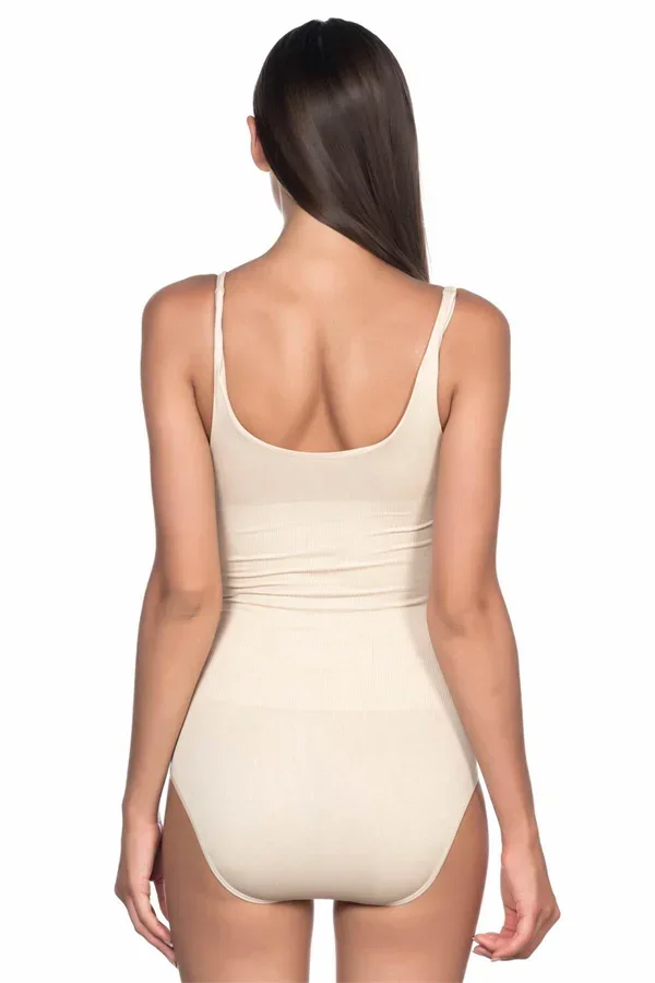 Ten MI 1924 Soft Kalın Askıllı Çıtçıtlı Body görsel 3