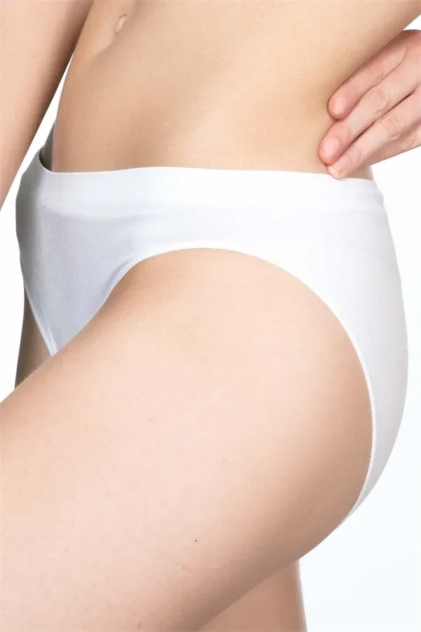Beyaz MI 3001 Soft Slip Külot görsel 2