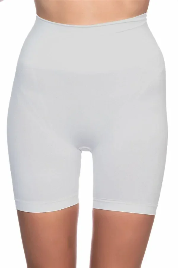 Ekru Düşük Bel Double Pantalon Korse