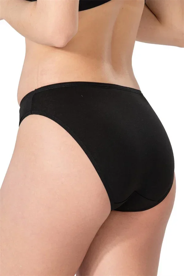 Siyah MI 1441 Modal Cotton Külot görsel 2