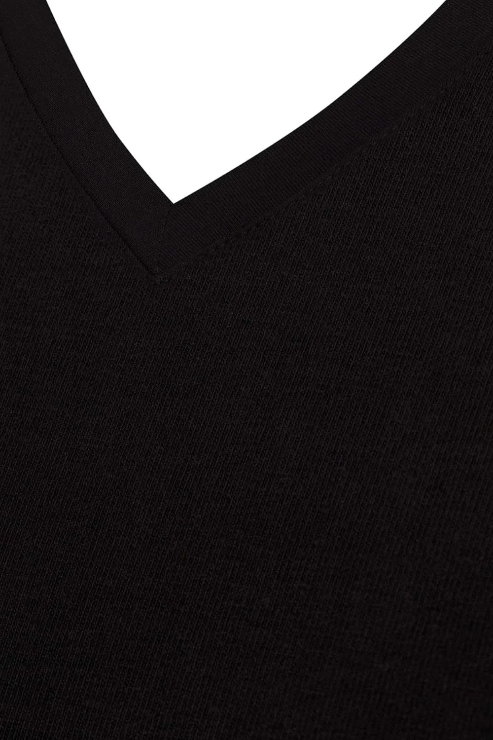 Star 206 Modal Yarım Kol V-Yaka T-Shirt Atlet görsel 3