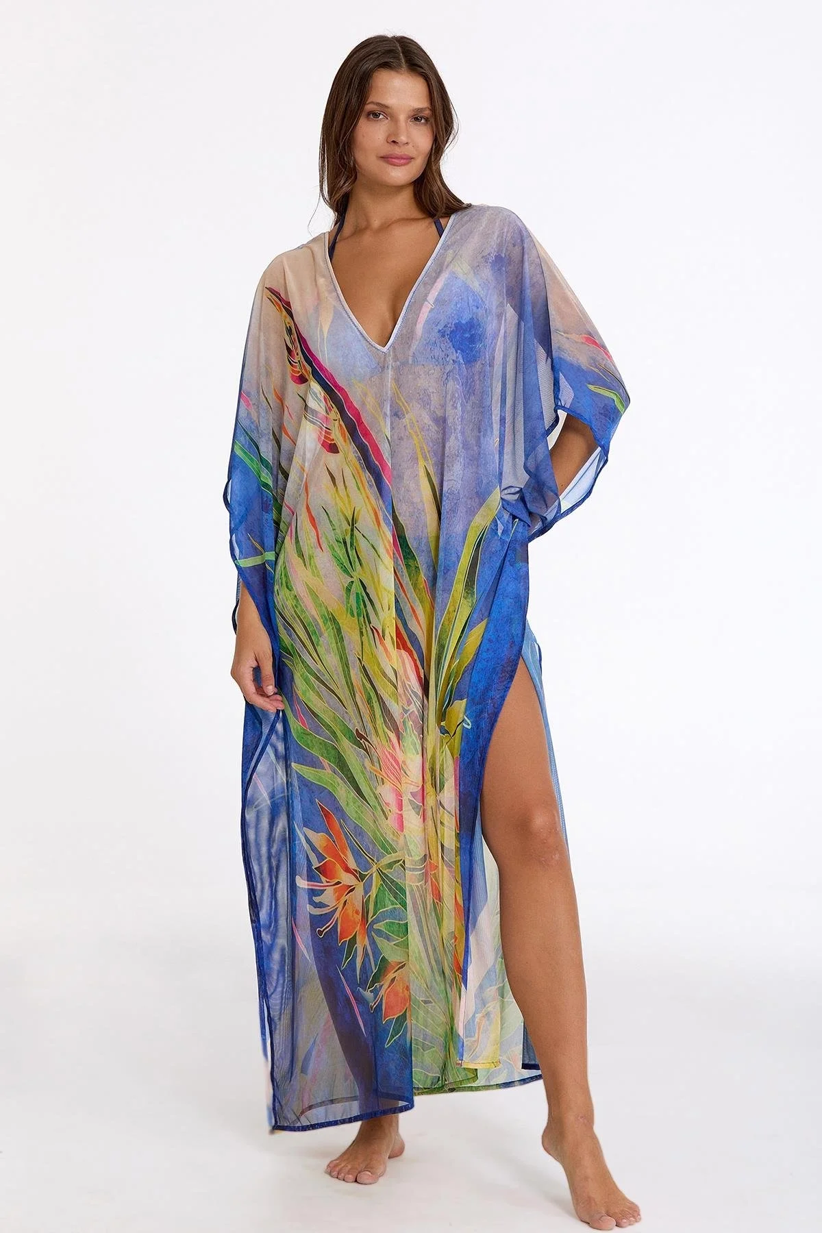 Argento 2083-3044 Kadın Uzun Kaftan görsel 2