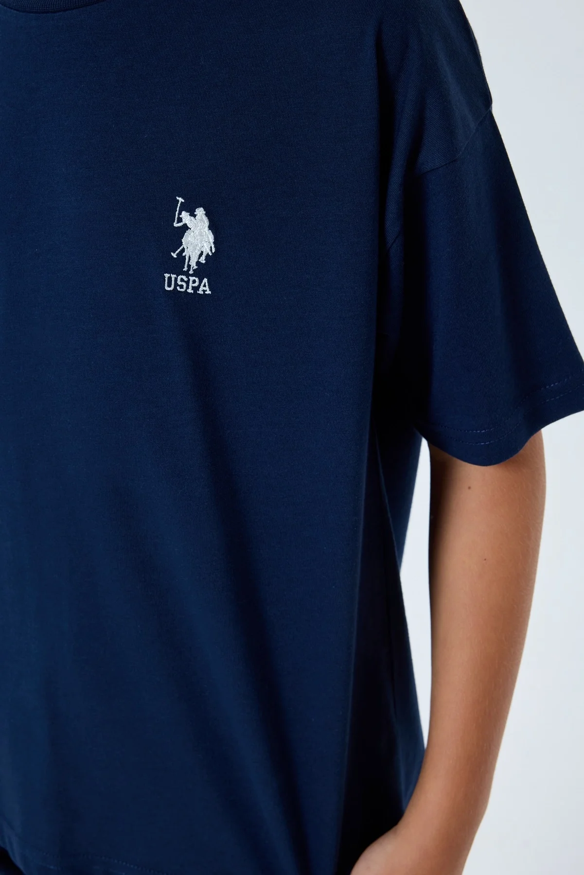 US Polo 2403-4 Erkek Çocuk Bermuda Takım görsel 3