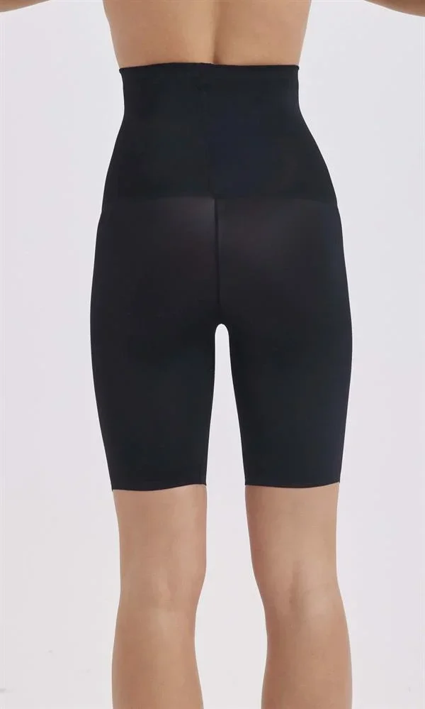 4007 Poliyamid Lazer Kesim Göbek Toparlayıcı Short görsel 2