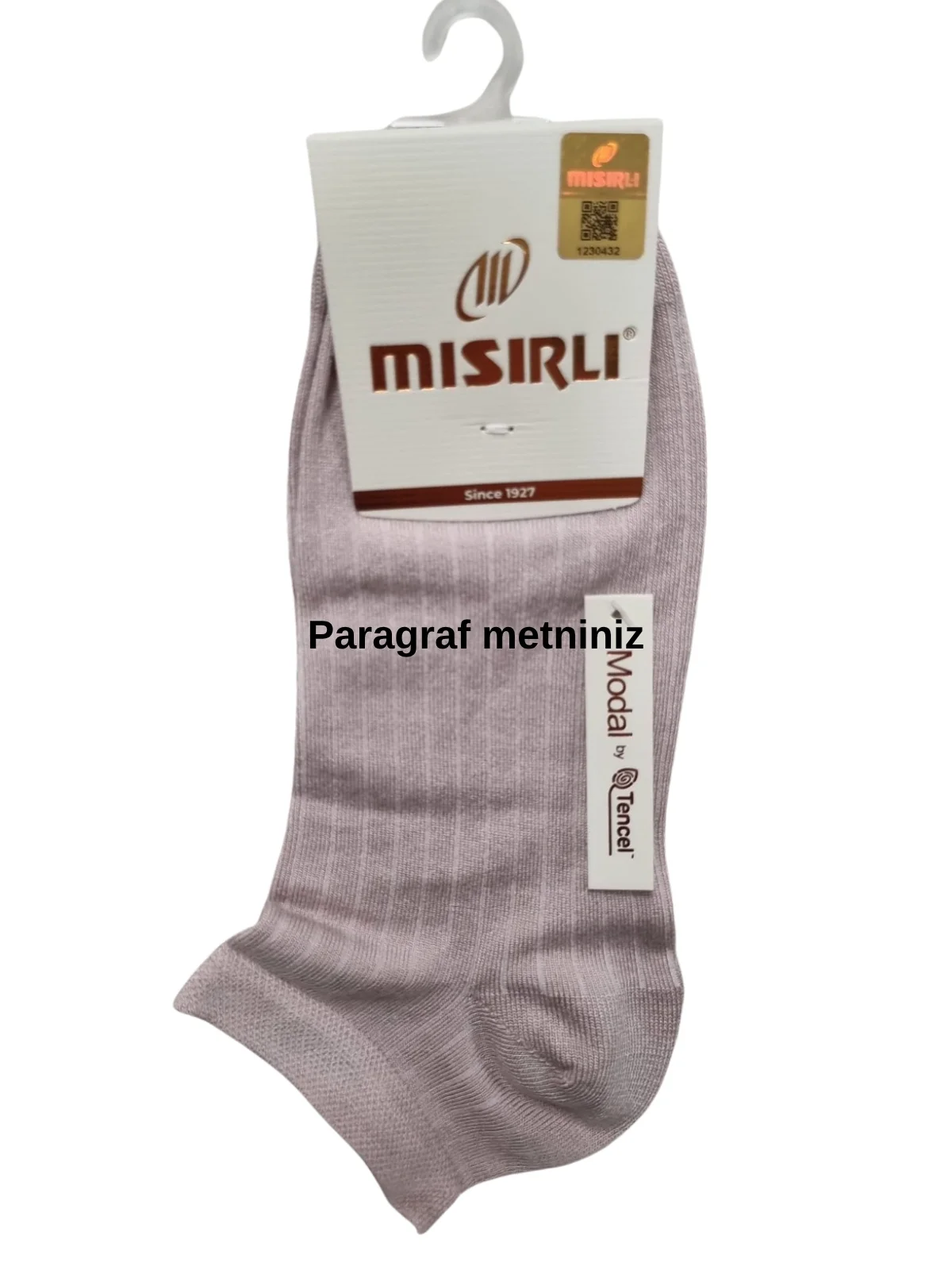 Mısırlı 71203 Bayan Modal Patik Çorap görsel 2