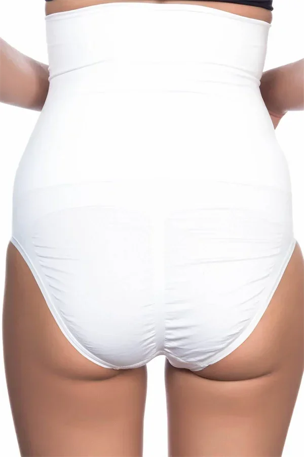 Beyaz Yüksek Bel Double Slip Korse görsel 3