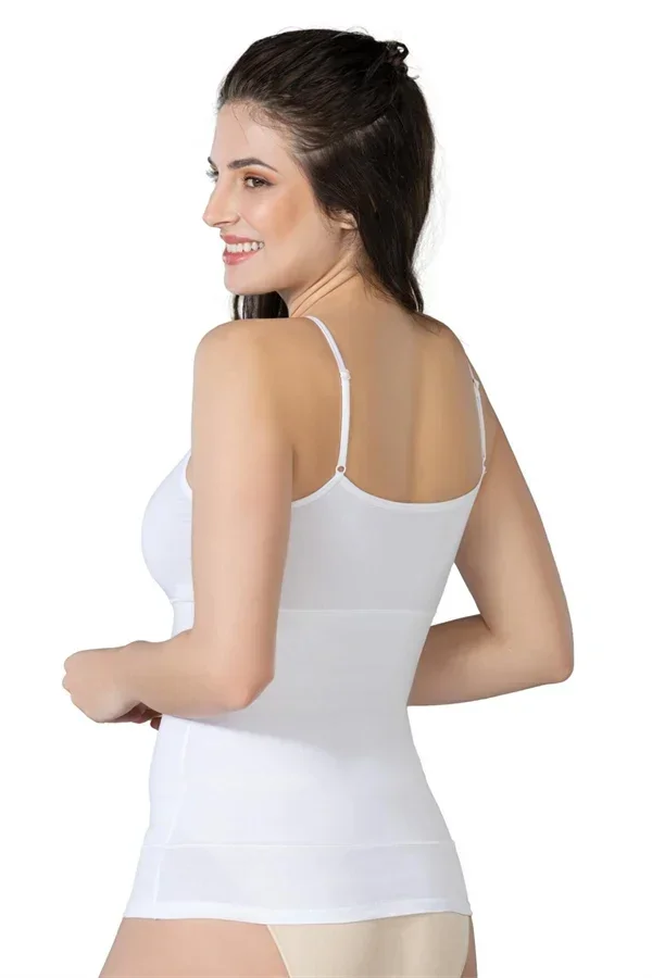 Beyaz MI 1402 Modal Cotton Emzirme Atlet Korse görsel 3