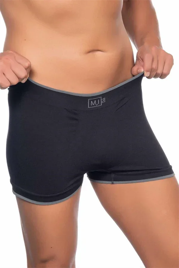 Siyah MI 2104 Soft Erkek Boxer görsel 2