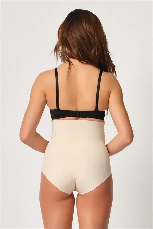 Ten MI 2708 Lazer Yüksek Bel Kesim Slip Hayalet Korse görsel 2