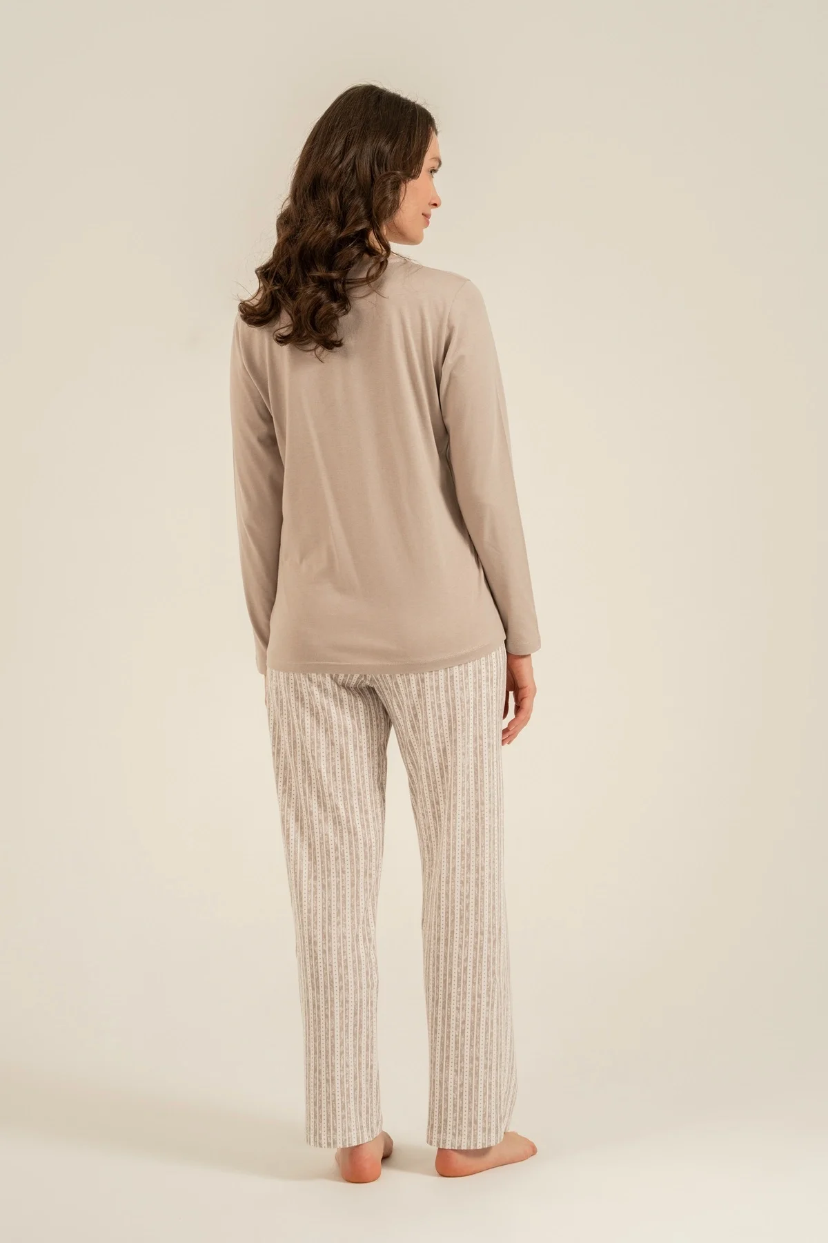 Arnetta 3779-x Kadın Uzun Kollu Pijama Takım görsel 7