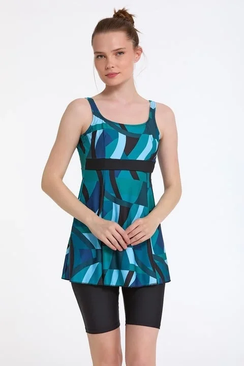 Argento 0551-326 Kadın Taytlı Tankini