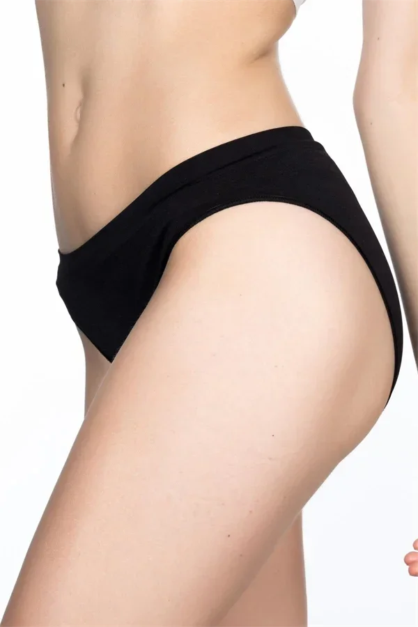 Siyah MI 3001 Soft Slip Külot görsel 2