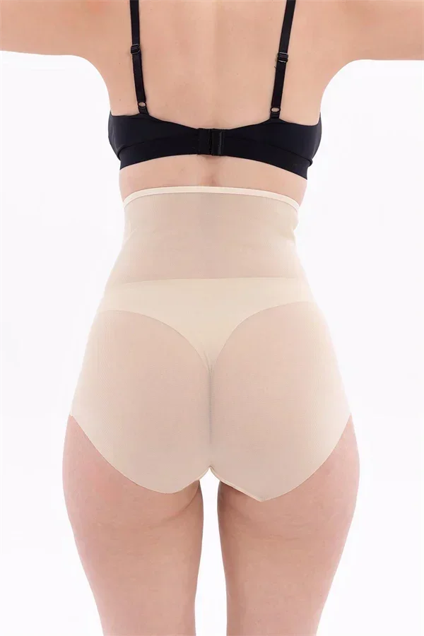 Ten MI 2706 Lazer Tül Toparlayıcı Slip Hayalet Korse görsel 2