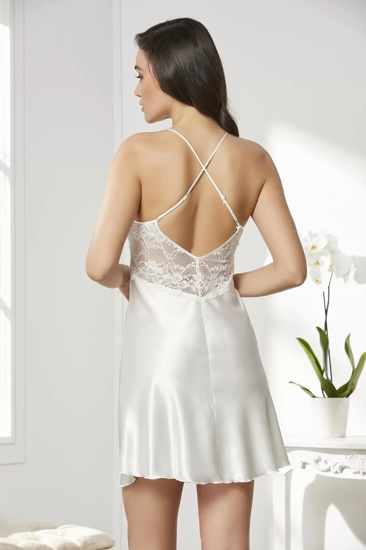 Pierre Cardin 7005 Sabahlıklı Şort Gecelik Takım görsel 8