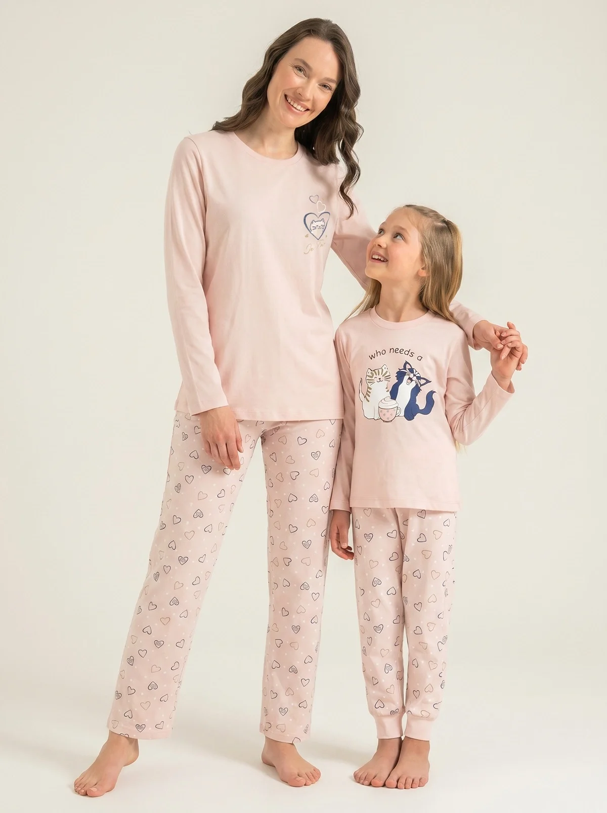 Rolypoly Rp3902-S Kadın Uzun Kol Pijama Takım görsel 7